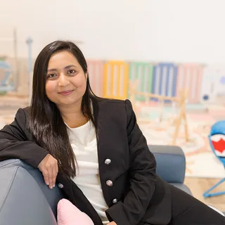 Dhara Upadhyay, Founder · Baby hydrotherapy